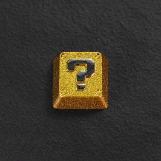 GOLDEN QUESTION Metal Keycap