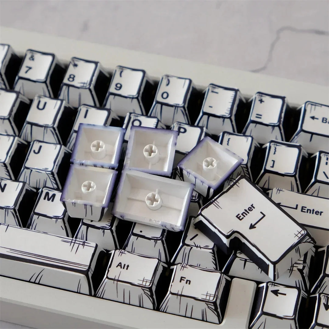 COMIC ALICE Dye-Sub Keycaps