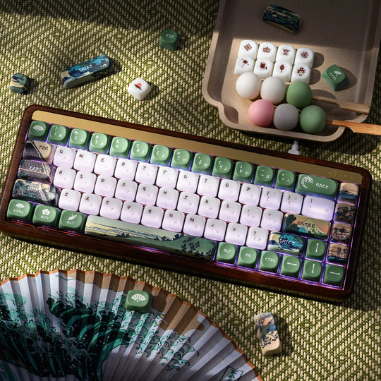 UKIYO-E Ceramic Glaze Keycap