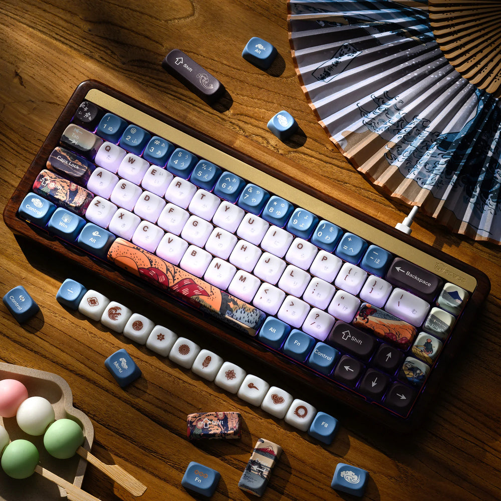 MOUNT FUJI Ceramic Glaze Keycap
