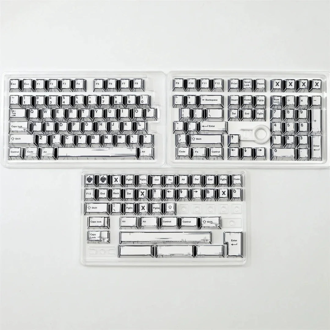 COMIC ALICE Dye-Sub Keycaps - packed in box