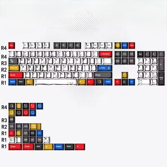 MANGA SKETCH Dye-Sub Keycaps