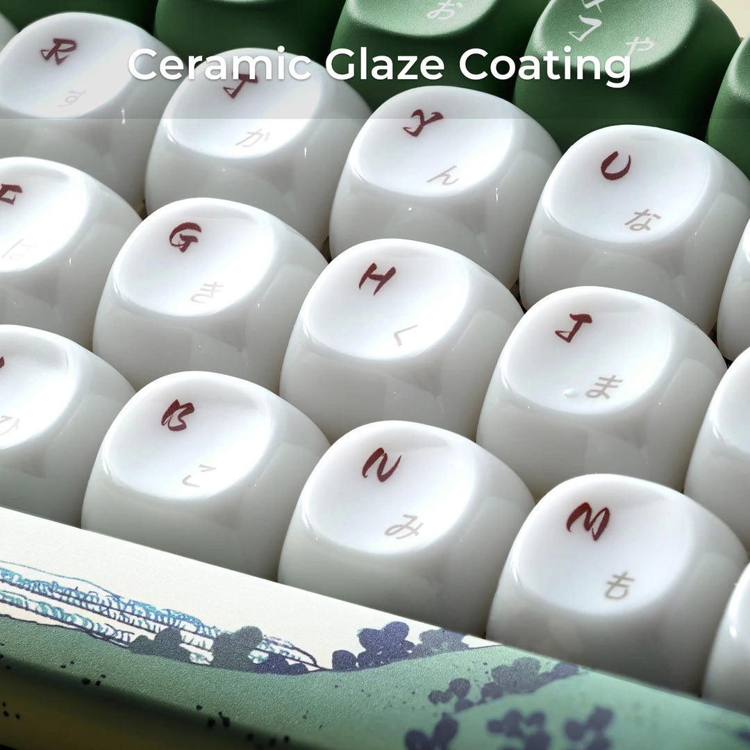 UKIYO-E Ceramic Glaze Keycap