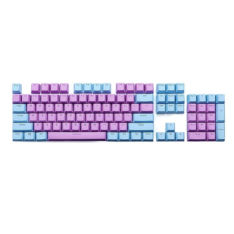 Multi-Color Top-Lit DCS Profile Double-Shot Keycaps ...