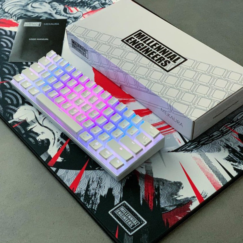 MEKAURA RGB Mechanical Keyboard by MILLENNIAL ENGINEERS