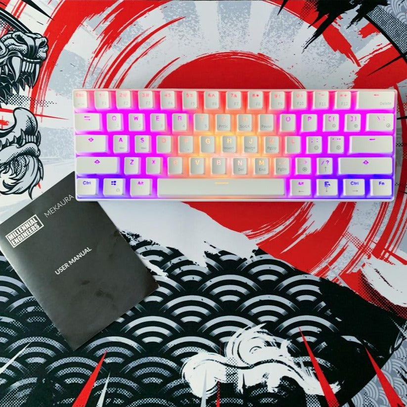 MEKAURA RGB Mechanical Keyboard by MILLENNIAL ENGINEERS