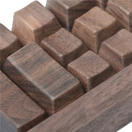 WALNUT WOOD Keycaps