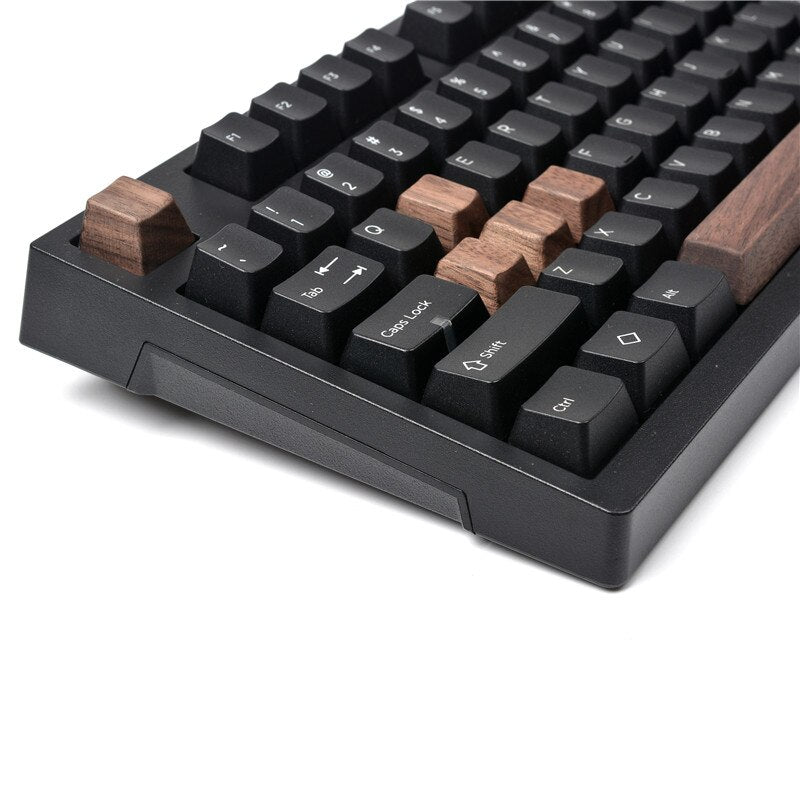 WALNUT WOOD Keycaps