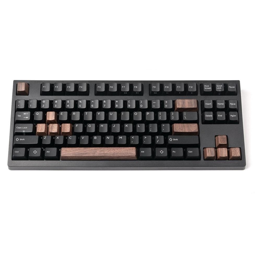 WALNUT WOOD Keycaps