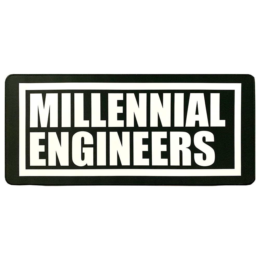 MILLENNIAL ENGINEERS Mouse Pad