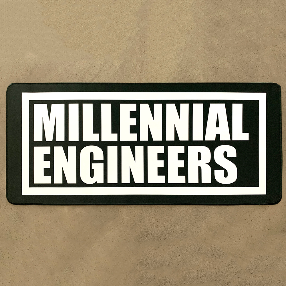 MILLENNIAL ENGINEERS Mouse Pad