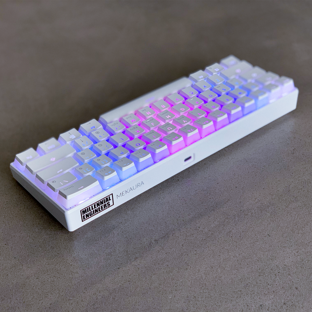 MEKAURA RGB Mechanical Keyboard by MILLENNIAL ENGINEERS